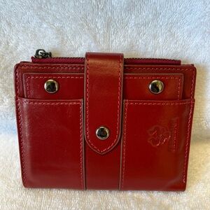 Red Leather Wallet